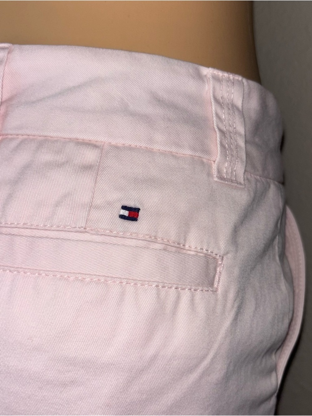 Tommy Hilfiger Pale Pink Chino Bermuda Shorts - Picture 3 of 7